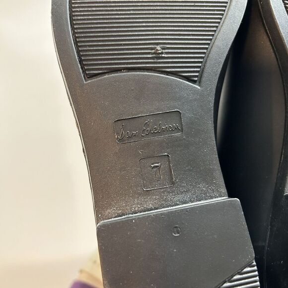 Sam Edelman Boots Women's 7 Tinsley Rubber Rain Boots Matte Black - Picture 7 of 8